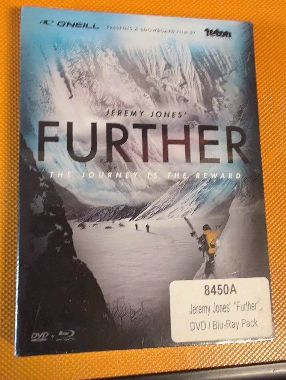 New Jeremy Jones Further The Journey Is The Reward DVD Blu-ray 2-Disc Set